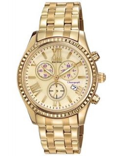 Citizen Womens Chronograph Drive from Citizen Eco Drive Gold Tone Stainless Steel Bracelet Watch 40mm FB1362 59P   Watches   Jewelry & Watches