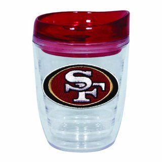 NFL San Francisco 49ers 12 Ounce Slimline Tumbler with Color Lid  Sports Fan Coffee Mugs  Sports & Outdoors