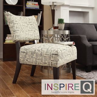INSPIRE Q Draper Geographic Accent Chair INSPIRE Q Chairs