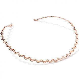 Jay King Copper Spiral Collar 16 1/2" Necklace