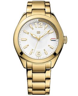 Tommy Hilfiger Watch, Womens Gold Tone Stainless Steel Bracelet 41mm 1781370   Watches   Jewelry & Watches
