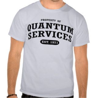 Property of Quantum Services T Shirt