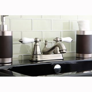 Kingston Brass Restoration Double Handle Centerset Bathroom Sink