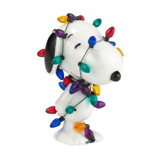 Department 56 Peanuts Christmas Canine Figurine, 3 Inch   Holiday Figurines