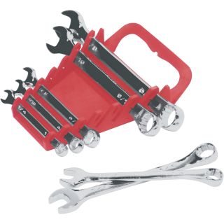 Ernst Manufacturing Wrench Gripper — 7-Tool, Red, Model# 5080  Wrench Organizers