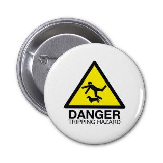 Danger Tripping Hazard Pins