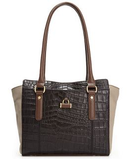 Tignanello Croc Leather Shopper   Handbags & Accessories