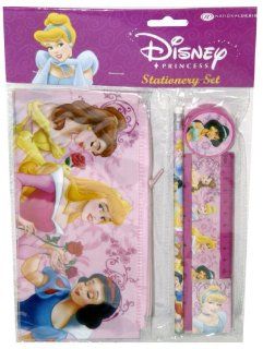 Disney Princess School Supplies 5 Piece Stationery Set Toys & Games