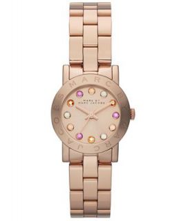 Marc by Marc Jacobs Watch, Womens Amy Rose Gold Tone Stainless Steel Bracelet 26mm MBM3219   Watches   Jewelry & Watches