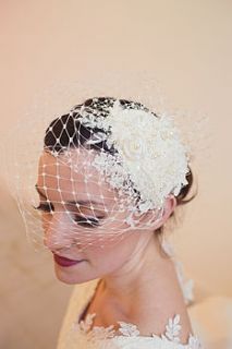 birdcage veil b five by timeless couture