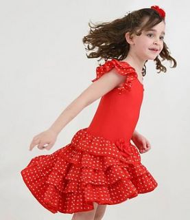 spanish dancing dress by frilly lily