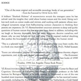 Phantoms in the Brain Probing the Mysteries of the Human Mind V. S. Ramachandran, Sandra Blakeslee, Oliver Sacks 9780688172176 Books