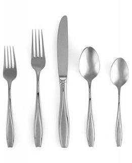 Gorham 18/10 Flatware, Tulip Frosted 5 Piece Place Setting   Flatware & Silverware   Dining & Entertaining