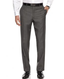 Calvin Klein Pants Charcoal Pindot 100% Wool Slim Fit   Suits & Suit Separates   Men