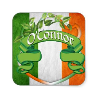 O'Connor Irish Shield Stickers