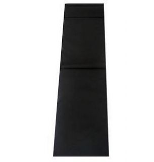black linen feel table runner by servewell
