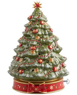 Villeroy & Boch Figurine, Toys Delight Christmas Tree with Music   Holiday Lane