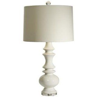 Natural Light Remy White Ceramic Table Lamp    