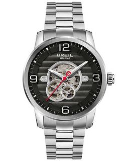 Breil Milano Mens Automatic Stainless Steel Bracelet Watch 44mm TW1257   Watches   Jewelry & Watches