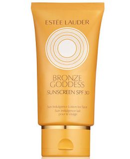 Este Lauder Bronze Goddess Sun Indulgence Lotion for Face Broad Spectrum SPF 30, 1.7 oz   Skin Care   Beauty