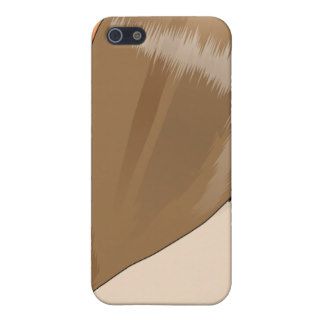 Brown Hair Lady iPhone 5 Case