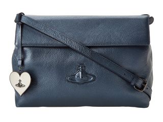 Vivienne Westwood Paper Bag 13 417 Flap Bag Blue