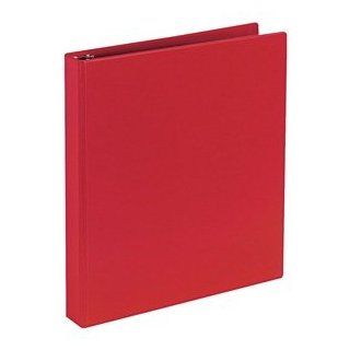 Avery   Durable EZ Turn Ring Reference Binder, 11 x 8 1/2, " Capacity, Red Camera & Photo