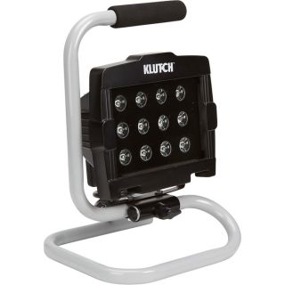 Klutch LED Portable Worklight — 12 Watts, 900 Lumens  Free Standing Work Lights