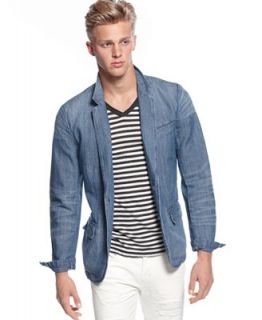 GUESS Jeans Jacket, Denim Blazer   Blazers & Sport Coats   Men