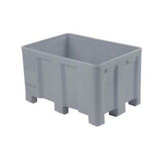 Bulk Container Forkliftable With Double Wall Gray   Office Products