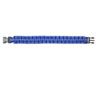 Survival Paracord Bracelet With Buckle   550 lb Test Strength   7 Strand Core (Royal Blue, 9 Inches)  Tactical Paracords  Sports & Outdoors