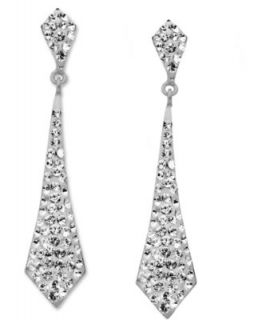 Giani Bernini Sterling Silver Earrings, Mesh Drop Earrings   Earrings   Jewelry & Watches