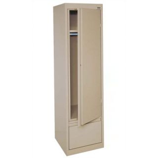 Sandusky Cabinets Systems Series 17 Single Door Wardrobe Cabinet