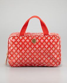 Tory Burch Hanging Printed Cosmetic Case