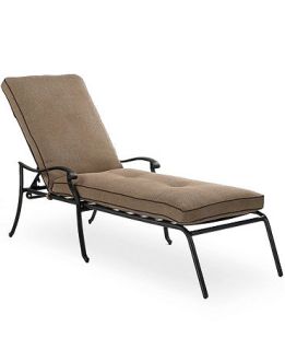 Grove Hill Aluminum Outdoor Chaise Lounge   Furniture