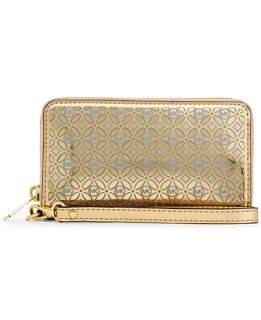 MICHAEL Michael Kors MK Perforated Phone Case   Handbags & Accessories