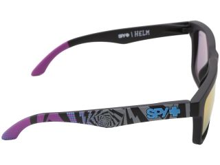 Spy Optic Helm Matte Black Livery /Grey w/ Pink Spectra