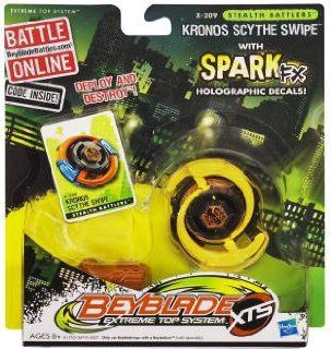 Beyblades XTS Stealth Battler Kronos Scythe Swipe [X 209] Toys & Games