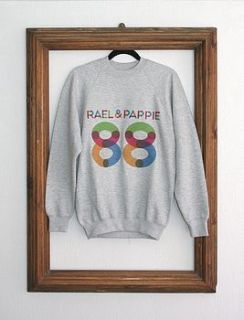 'rael & pappie 88' sweatshirt by rael & pappie