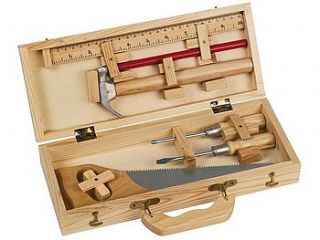 small wooden tool box set by little ella james