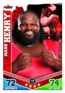 Mark HENRY RAW Slam Attax MAYHEM Trading Card Toys & Games
