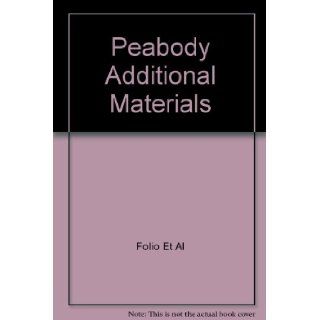 Peabody Developmental Motor Scales and Activity Cards (Pdms Additional Response/Scoring Booklets M. Rhonda Folio, Rebecca R. Fewell 9780761617761 Books