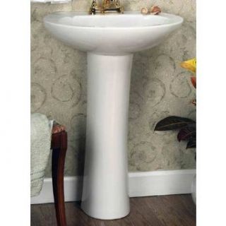 Barclay 3 202WH Hampshire Pedestal Sink    