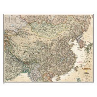 National Geographic Maps China Classic Wall Map
