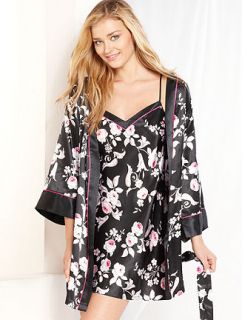 Morgan Taylor Floral Chemise and Wrap   Lingerie   Women