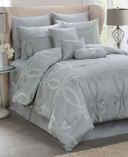 Circle 10 Piece California King Comforter Set   Bed in a Bag   Bed & Bath
