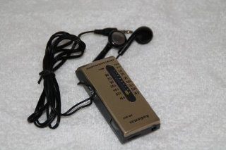 Audiomax SR 202 Super Compact Radio Walkman AM/FM 2 BAND RECEIVER (GOLD)  Headset Radios 