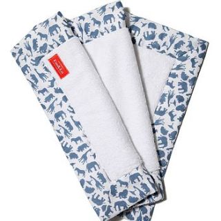 boys towelling changing mat by em&lu