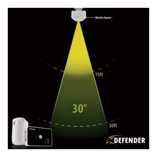 Defender Additional Sensor for Wireless Driveway Alert System  Motion Detection
