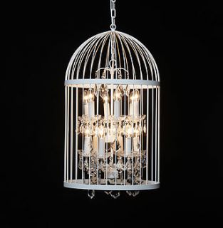 twelve arm bird cage chandelier by daisy west